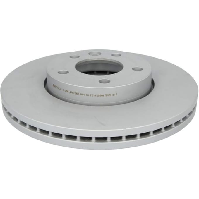 Remschijf BOSCH 0 986 479 B88 voorkant, geventileerd, sterk gecarboniseerd, 1 Stuk