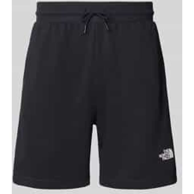 Short met logo en riem
