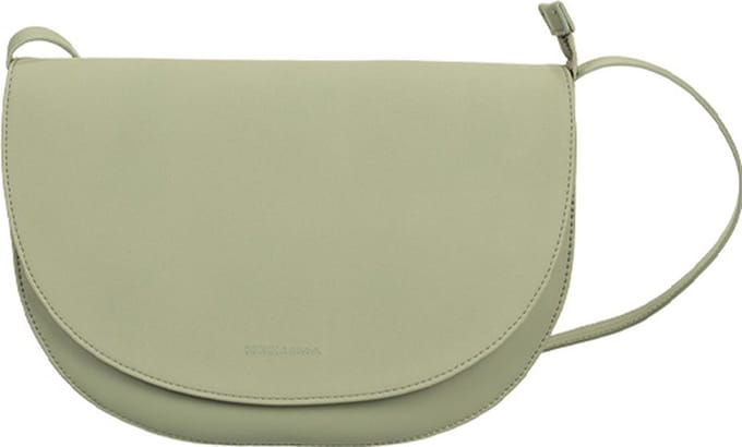 Monk and Anna soma half moon handtas peridot groen.