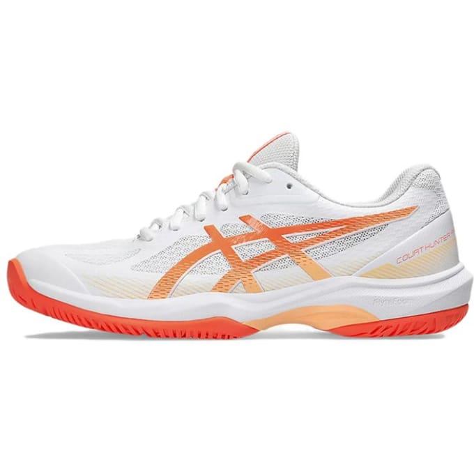 ASICS Court Hunter FF Blanc Corail Vif (aux femmes) 39.5 white