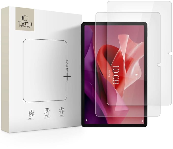 Tech-Protect Gehard Glas, Fit+ 2-Pack Voor Lenovo Tab P12 Yoga Tab