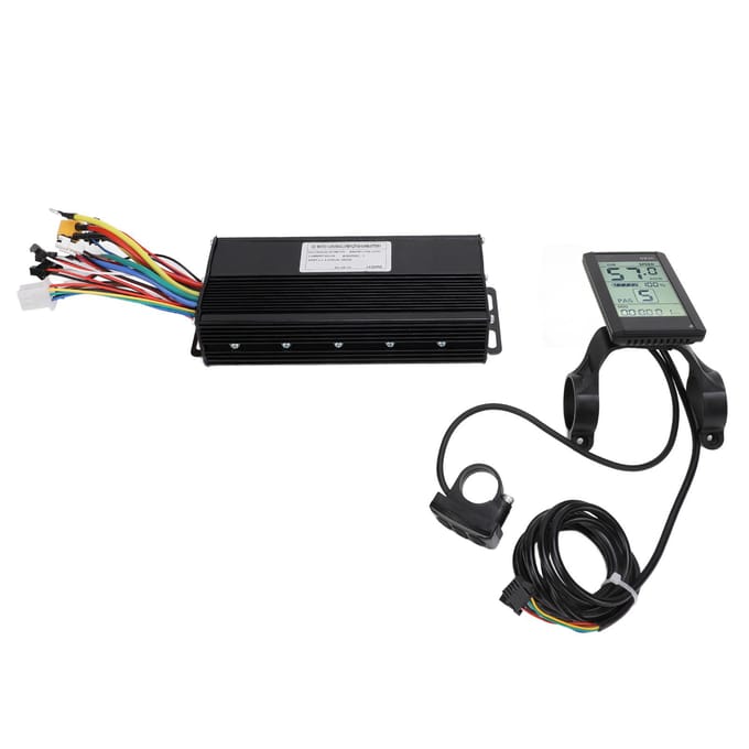 40A 3-modus Sinusgolf Controller S830 Display Scherm Elektrische Fiets Controller Kit voor 36V 48V 52V black