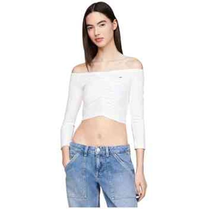 T-Shirt Lange Mouw Tommy Hilfiger DW0DW17892YBR