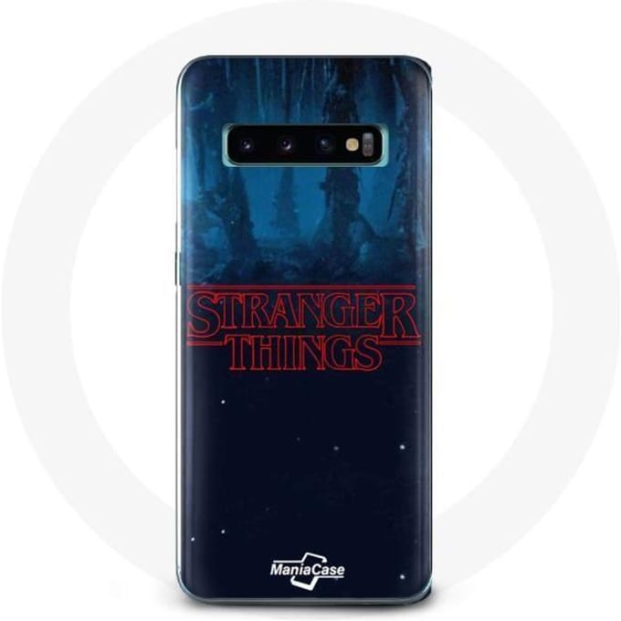 Coque pour Samsung Galaxy s10 plus Stranger Things logo de la saison 2
