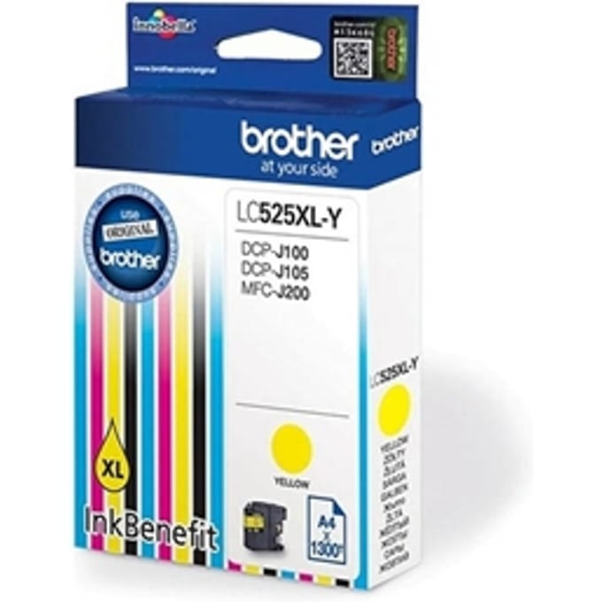Brother LC525XLY / LC 525XLY High Capacity Yellow Ink