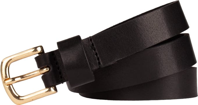 Legend Dames - Leren riem - Zwart - 80cm