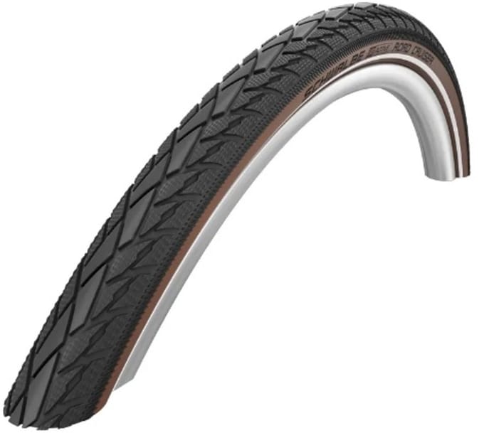 band Schwalbe Road Cruiser - Uitvoering 28" (47-622) zwart/bruin HS312/377
