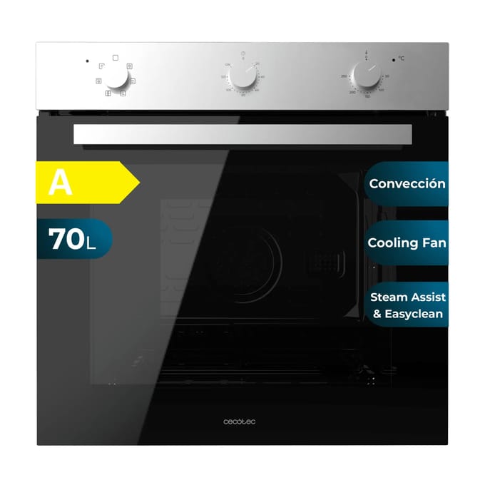Four inbouw Cecotec Bolero Hexa M236000 Inox Time A
