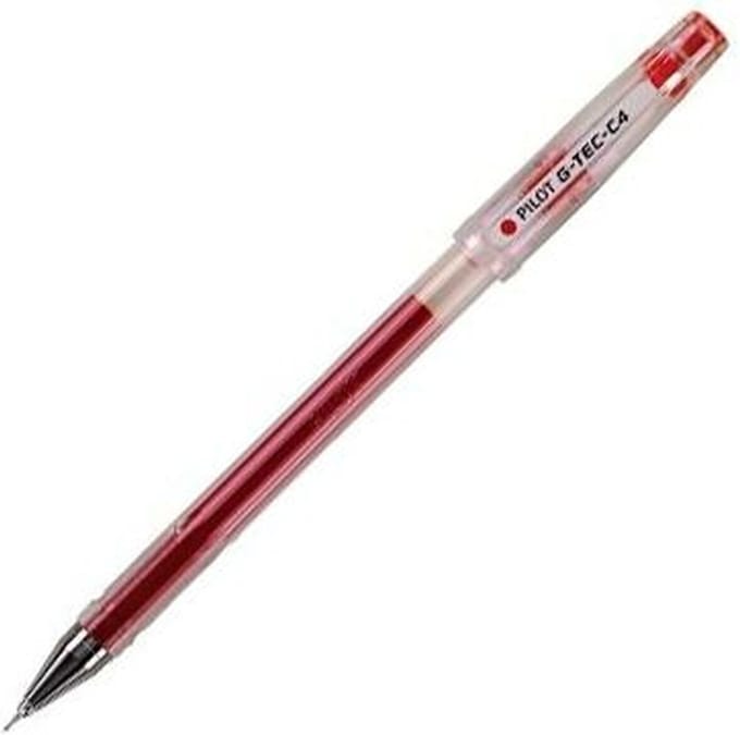 Gelschrijver PILOT G-Tec fijn rood | 12 stuks