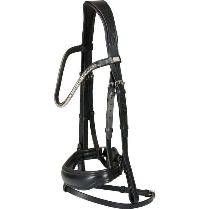 Gecombineerd hoofdstel met neusriem HorseGuard Cryll 26.1 W/PB