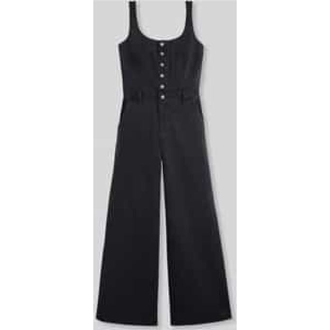 Regular fit jumpsuit van puur katoen model 'AUDRA SEAMED JUMPSUIT'