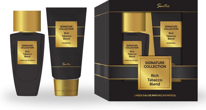 Sentio Giftset Rich Tabacco Blend Unisex Eau de Parfum + Showergel