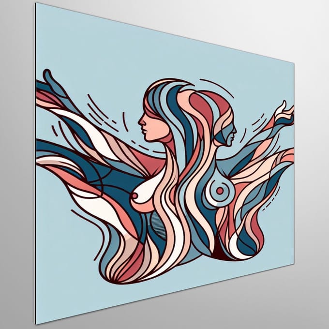 Kunstprint | Wanddecoratie | Dibond | 60 × 60 cm