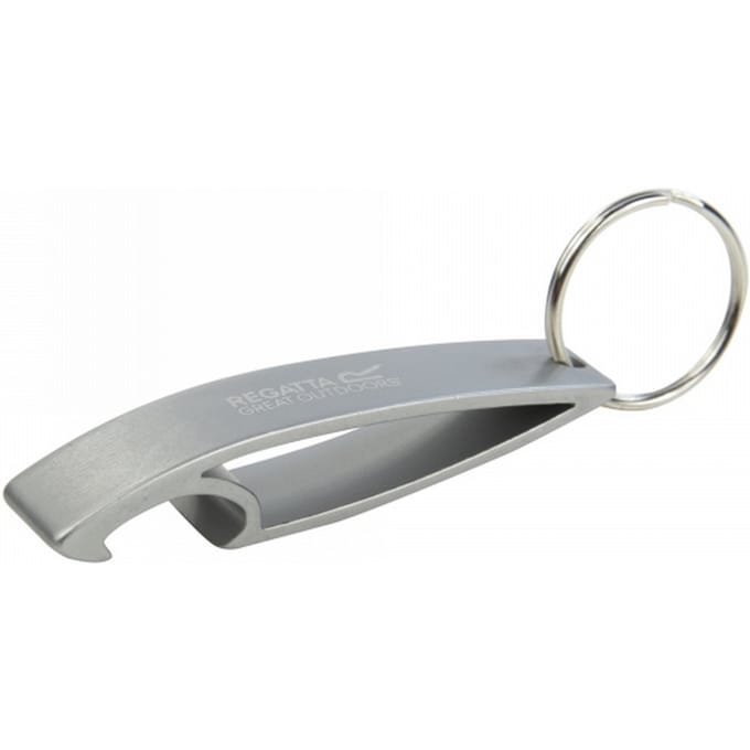 Regatta Stalen sleutelhanger flesopener (Afdichting Grijs)