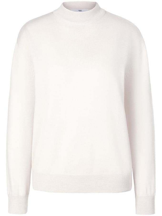 Trui 100% scheerwol Van Peter Hahn beige