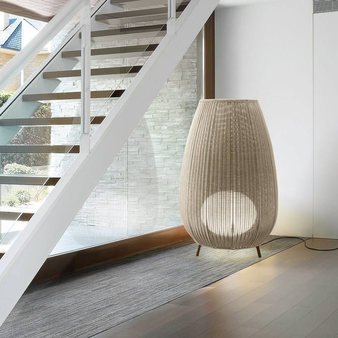 Bover Amphora 03 - Terraslamp, licht beige