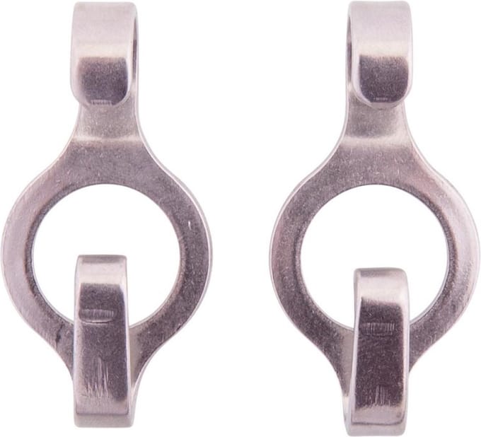 BR Kinkettinghaken cirkel Zilver