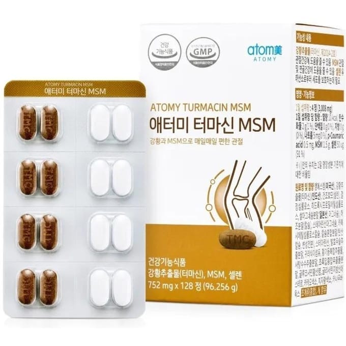 Atomy Turmacin MSM 725MG * 128Tabletten GEZONDHEID