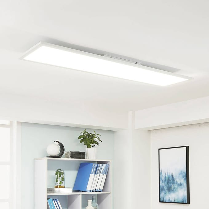 Arcchio Lysander LED paneel, CCT, 119cm 55W, wit