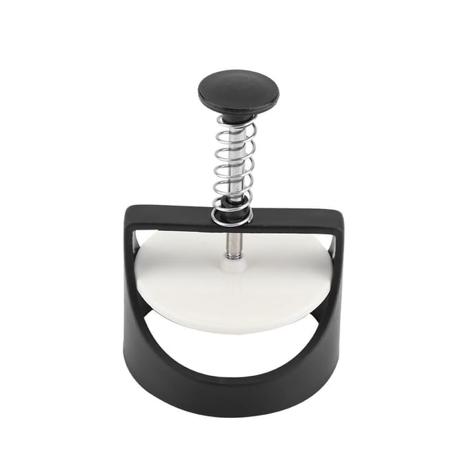 RVS Hamburger Patty Maker Pers Hamburger Vlees black
