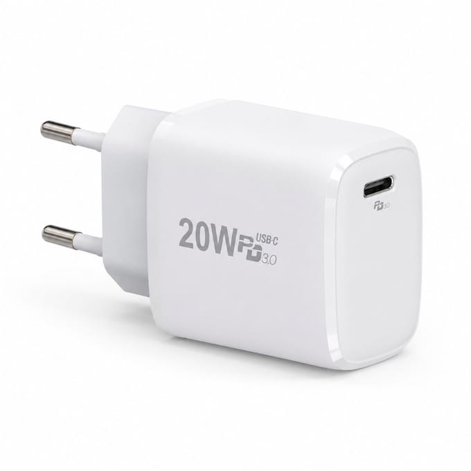 USB C oplader - USB-C Adapter - PD 3.0 Fast Charger - Smartphone Oplader - Snellader