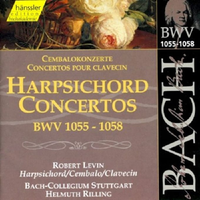 Robert Levin, Bach-Collegium Stuttgart, Helmuth Rilling - J.S. Bach: Harpsichord Concertos Bwv 1055-1058 (CD)