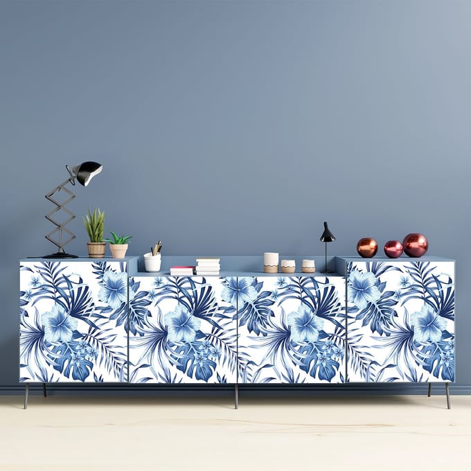 Palakorn tropische meubelsticker 60 x 90 cm