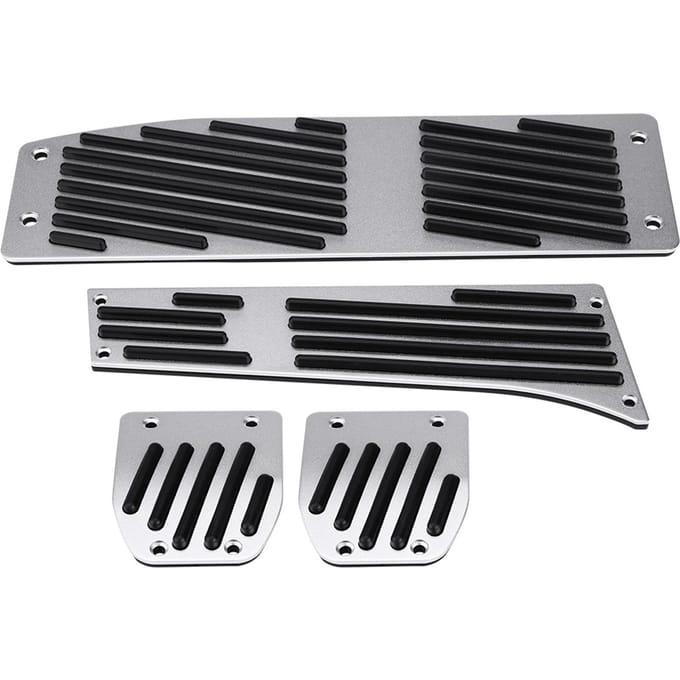 4 stuks Auto Handgeschakelde Koppeling Rem Voetsteun Pedaalkussen voor 1 3 5 7 X1 Serie E30 E32