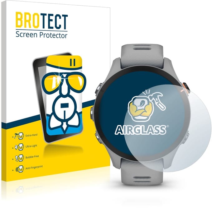 Screenprotector voor Garmin Forerunner 255S Beschermglas transparant