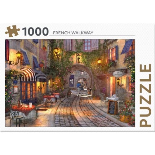 Rebo legpuzzel - 1000 st - French Walkway - Premium Quality