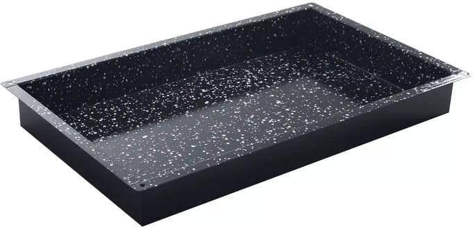 HENDI Geëmailleerde ovenplaat – hittebestendig – GN 2/1 – 530x650 mm