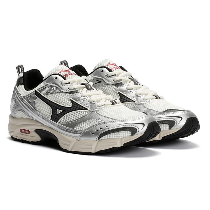 Mizuno Unisex MXR SPORT Sneakers Snow White Magnet Silver