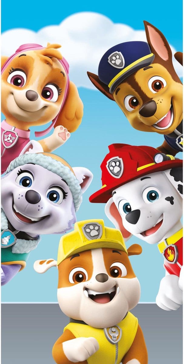PAW Patrol Strandlaken Hello - 70 x 140 cm - Katoen