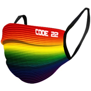 Onderhemden Code 22 Gemengd beschermingsmasker C22 rood Code22