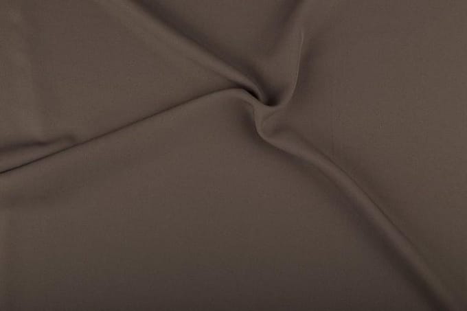 Texture/Polyester stof - Taupe - 25 meter