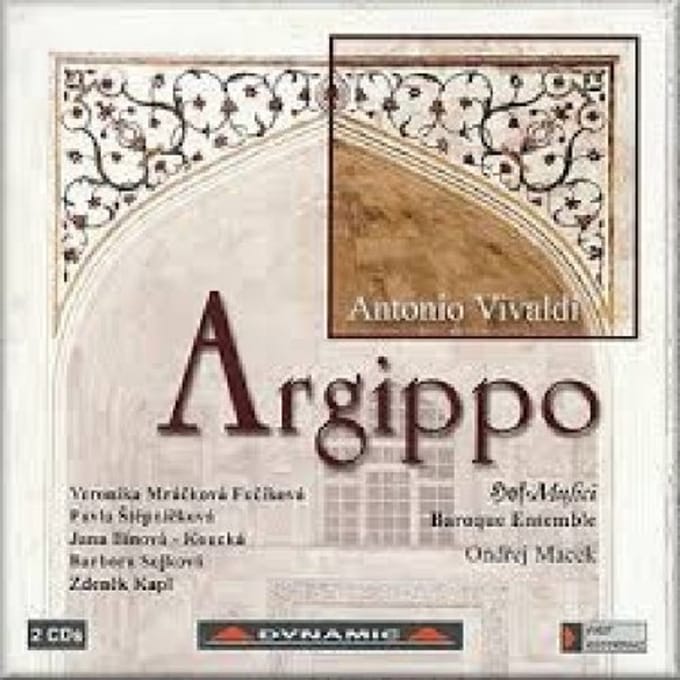 Hofmusici Baroque Ensemble, Ondrej Macek - Vivaldi: Argippo (2 CD)