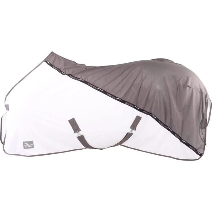 HARRY'S HORSE VLIEGEN-COOLERDEKEN MESH PRO Grijs
