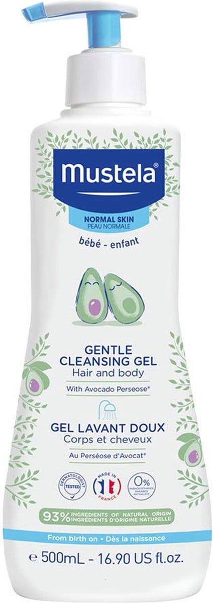 Mustela Avocado Gentle Cleansing Gel 500 ml