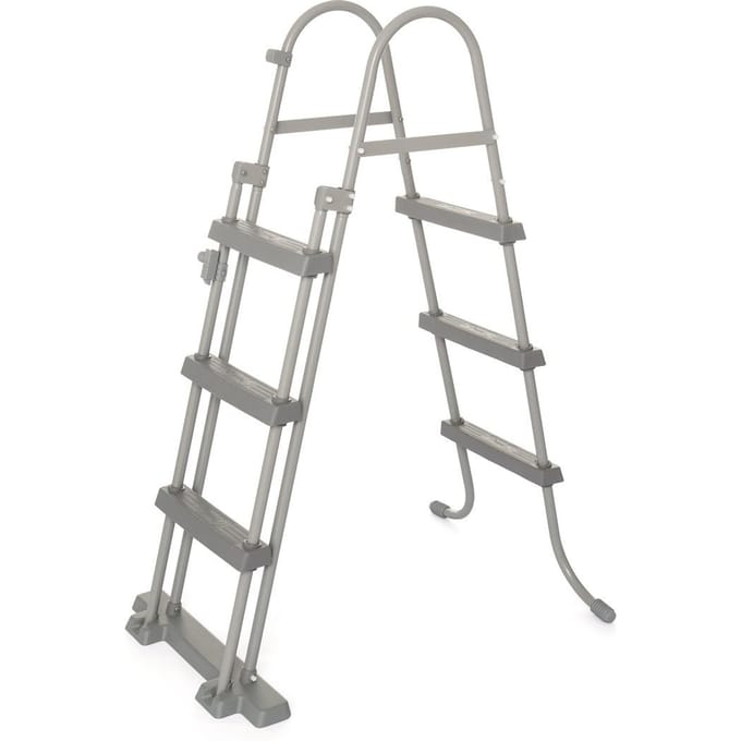 LuxeLivin' - Zwembadladder Flowclear met 4 treden 107 cm