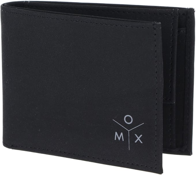 oxmox portemonnee New Cryptan RFID Protect Pocketbörse Ox 2.0 Print Grey Black zwart