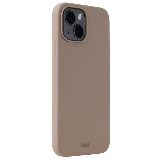 Holdit Silicone Case geschikt voor Apple iPhone 14 / 13 - Mocha Brown