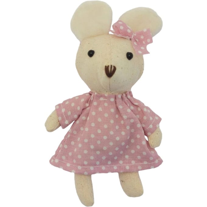 Miniatuurmuis "Meisje", roze