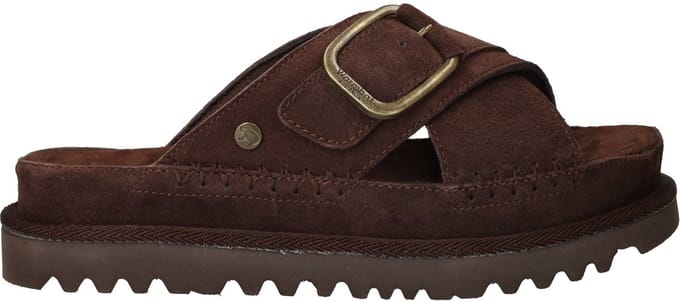 Warmbat Wondai Slippers - Dames - Bruin - Maat:36