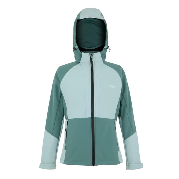Desoto waterdichte winddichte softshell-jas met capuchon voor dames