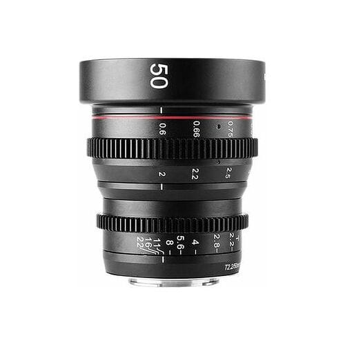 Meike MK 50mm / T2.2 Cine  Micro Vier Derde