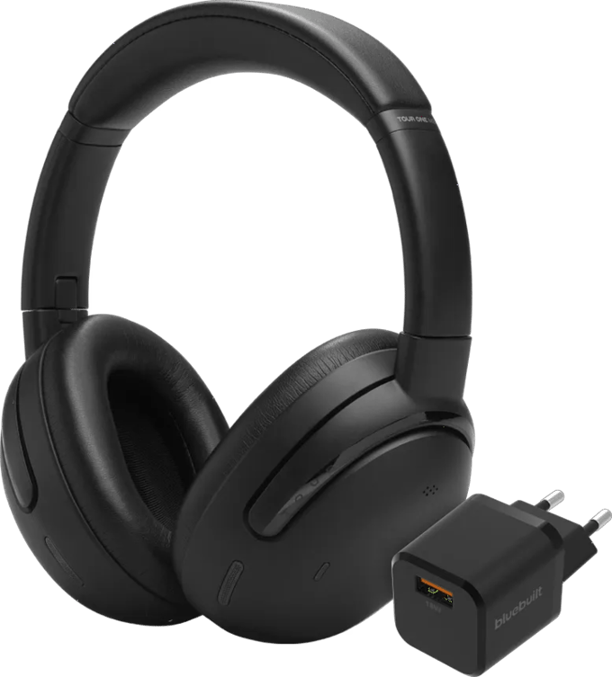 JBL Tour One M3 Smart Zwart + BlueBuilt Quick Charge Oplader
