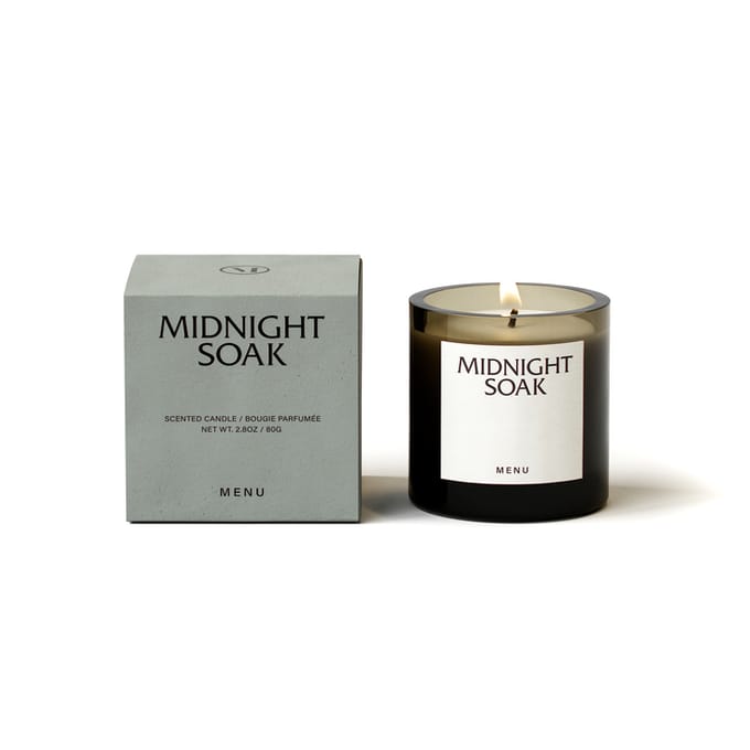 Audo Olifacte Geurkaars - midnight soak - 80 g