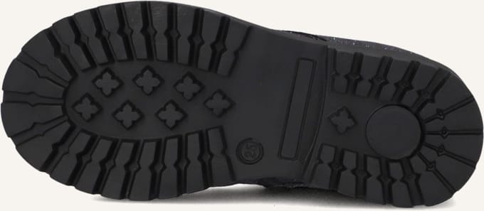 Pinocchio P1648 Boots Meisjes - Zwart - Maat 25