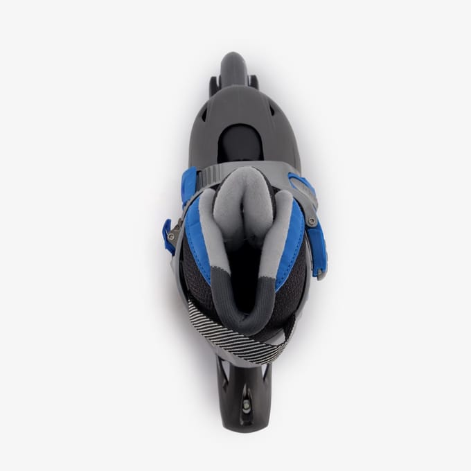 Osaga kinder hardboot skeelers zwart blauw - Maat 30/33