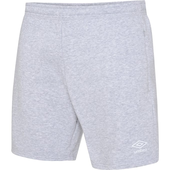 Umbro Heren Club Vrijetijdsshort (Grijs gemêleerd/wit)